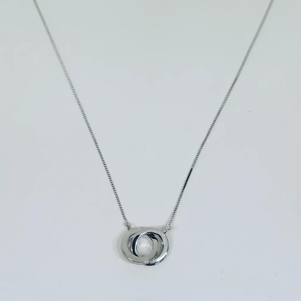Interlocking Circles Necklace